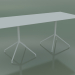 modèle 3D Table rectangulaire avec base double 5739 (H 72,5 - 79x179 cm, Blanc, V12) - preview