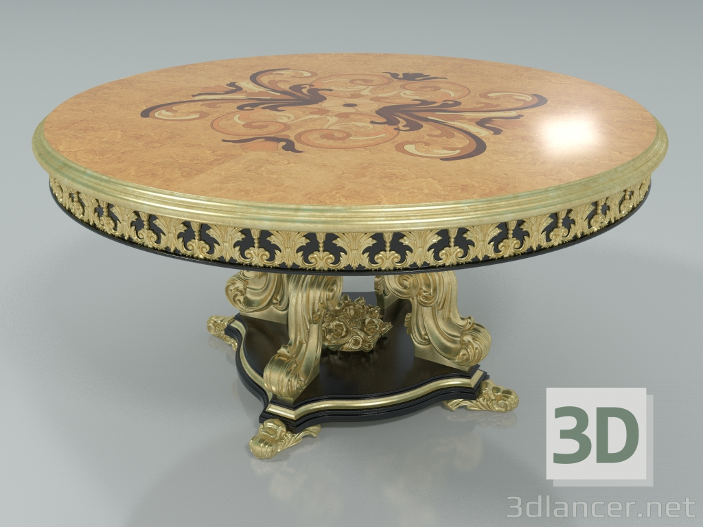 modèle 3D Table ronde (art. 13143) - preview