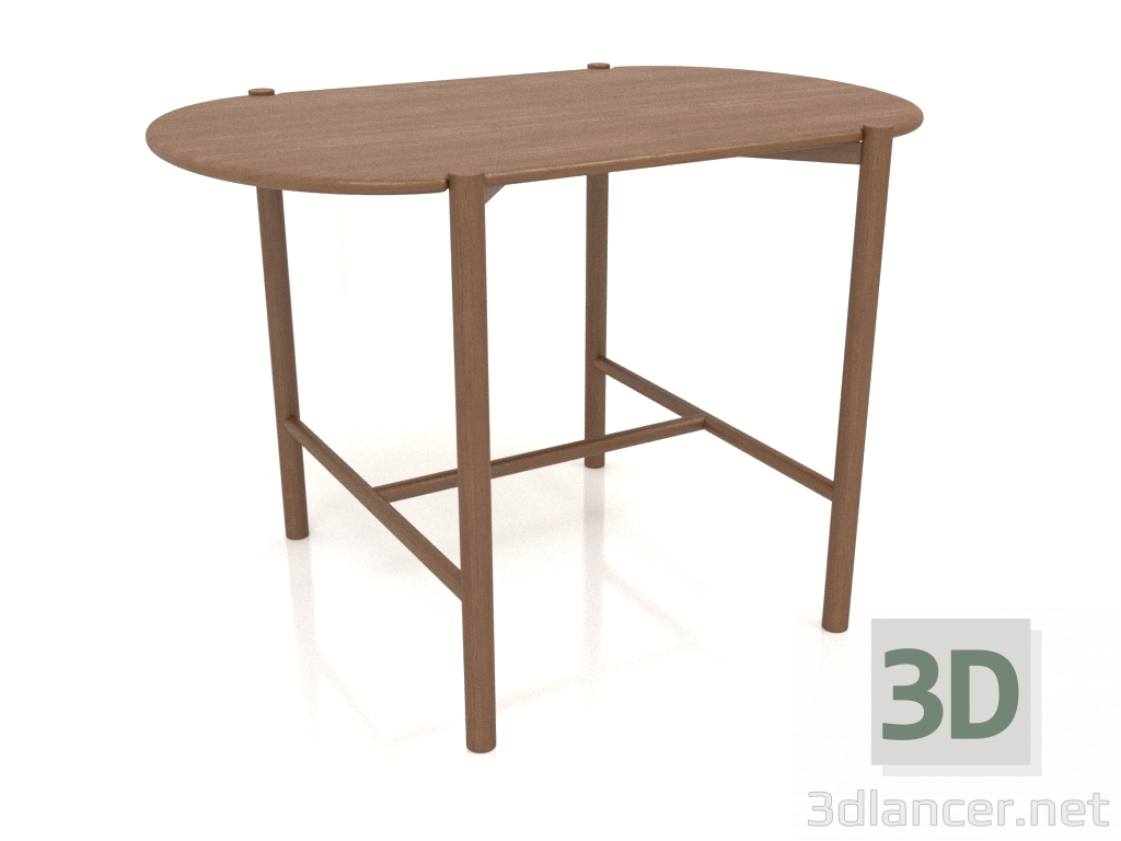 3D Modell Esstisch DT 08 (1100x740x754, Holz braun hell) - Vorschau