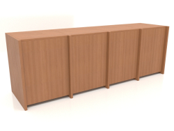 Cabinet ST 07 (1530x409x516, wood red)
