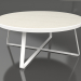 3D modeli Yuvarlak yemek masası Ø175 (DEKTON Danae, Beyaz) - önizleme