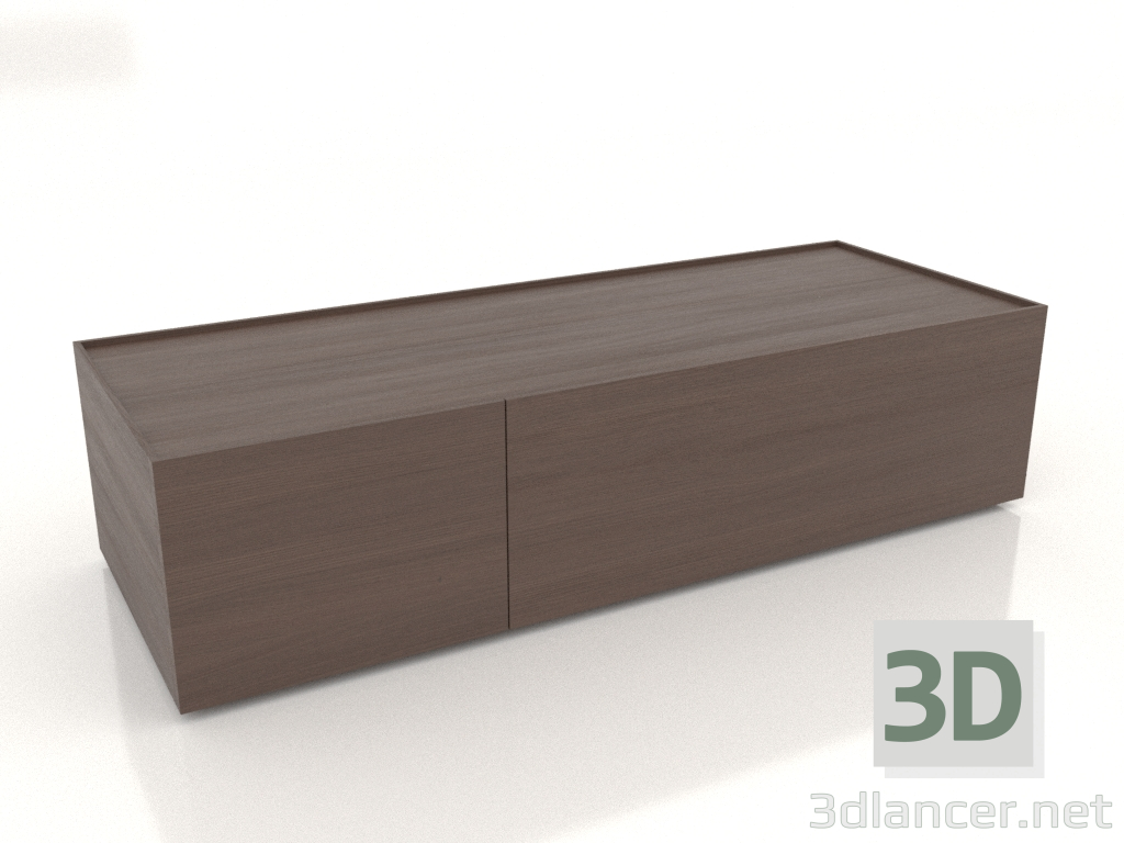 modello 3D Comodino Minimalista 1200 mm (opzione 3) - anteprima modello 3D Comodino Minimalista 1200 mm (opzione 3) - anteprima
