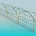 3d model Fence - preview