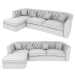 3d Sofa DRUM ESSEPI model buy - render