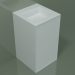 modello 3D Lavabo con cassetti (03UC26401, Glacier White C01, L 48, P 50, H 85 cm) - anteprima