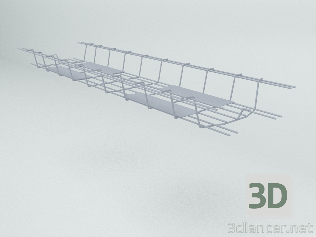 3D modeli Kablo tepsisi SOD12 - önizleme