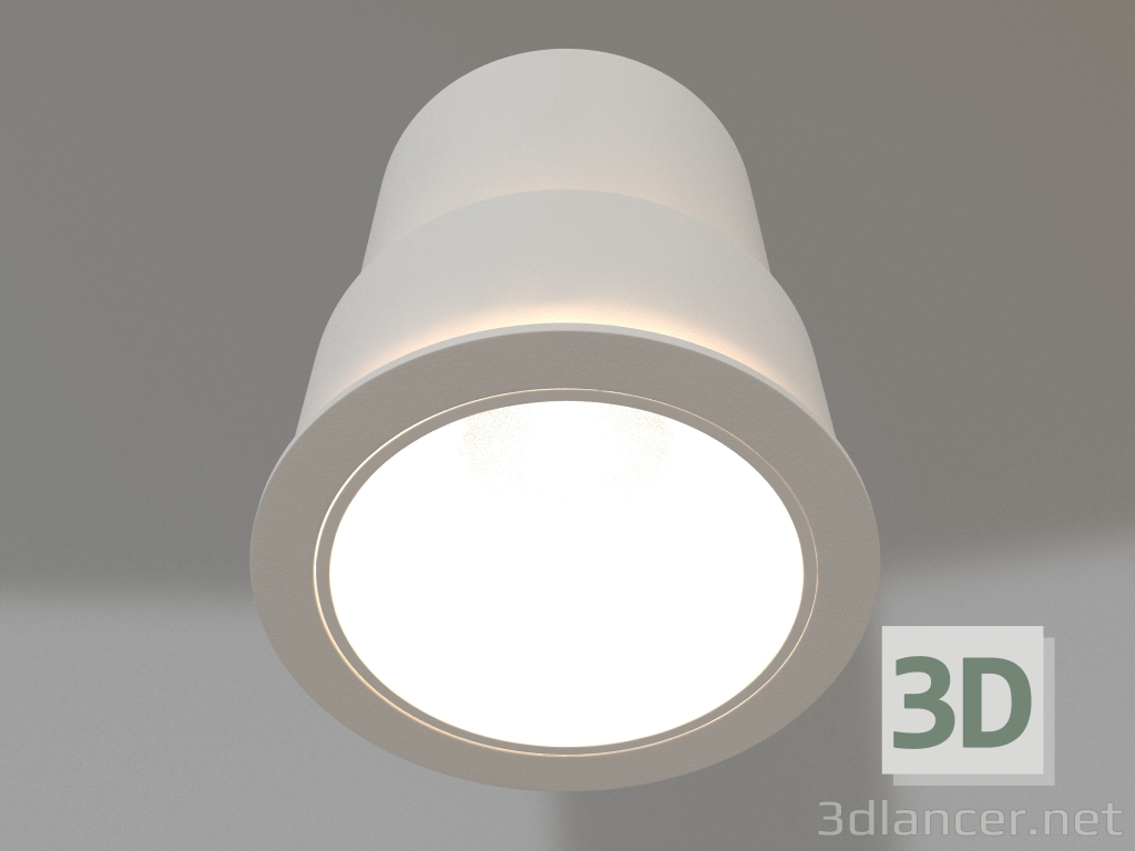 3D Modell Lampe MS-ATLAS-BUILT-R58-10W Day4000 (WH-WH, 35 Grad, 230V) - Vorschau