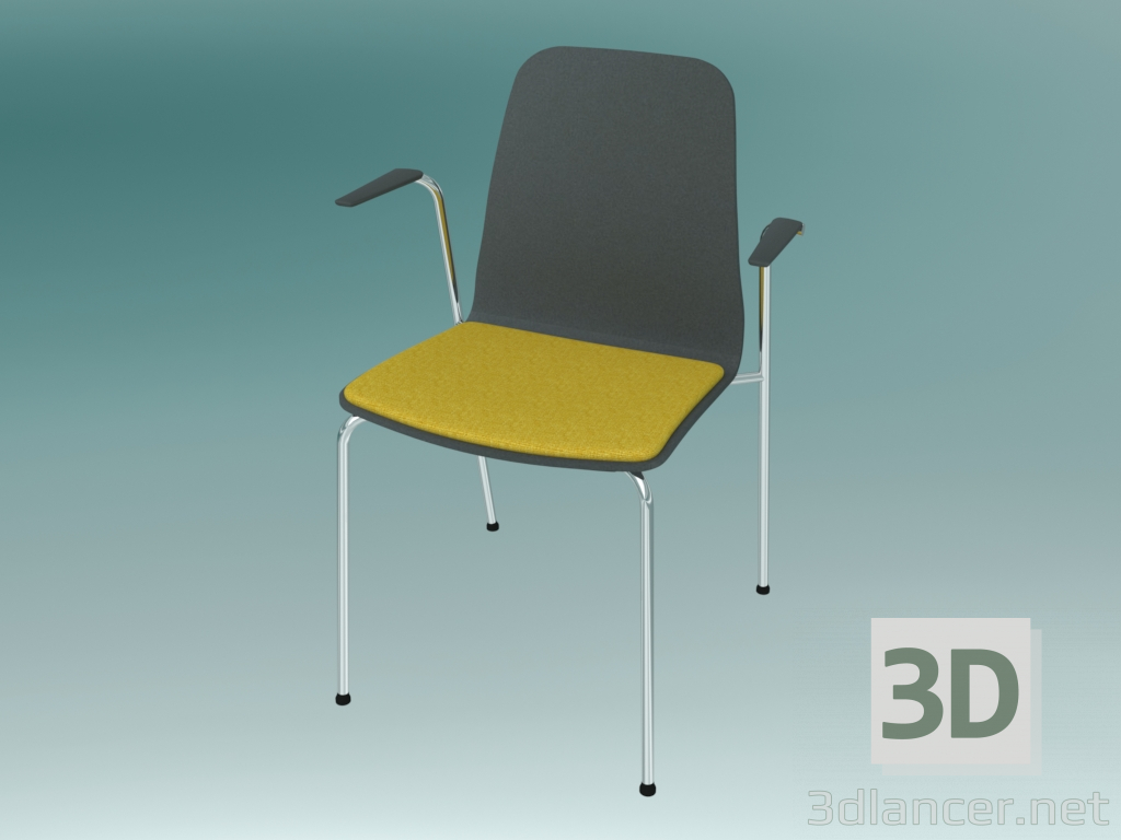3d model Visitor Chair (K21H 2P) - preview
