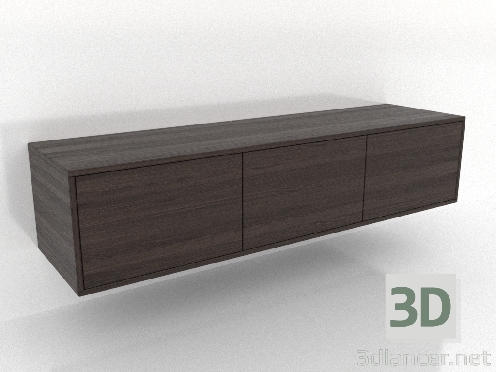 3d model Mueble de TV 2 1500 mm (nogal fresno) - vista previa 3d model Mueble de TV 2 1500 mm (nogal fresno) - vista previa