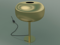 Lampe de table Caminia (Base en or, abat-jour en céramique en or)