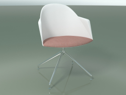 कुर्सी 2230 (4 पैर, कुंडा, सीआरओ, PC00001 पॉलीप्रोपाइलीन, कुशन के साथ)