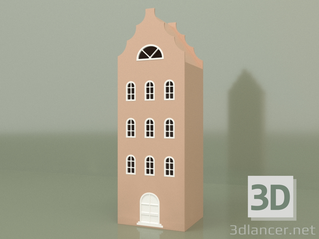 modèle 3D Armoire maison XL-9 (Gingembre) - preview
