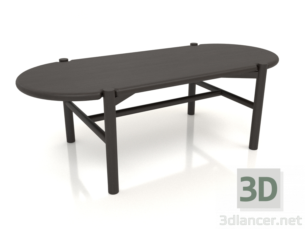 modèle 3D Table basse JT 07 (1200x530x400, bois brun foncé) - preview