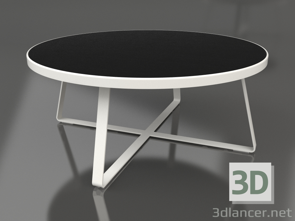 3D modeli Yuvarlak yemek masası Ø175 (DEKTON Domoos, Akik gri) - önizleme