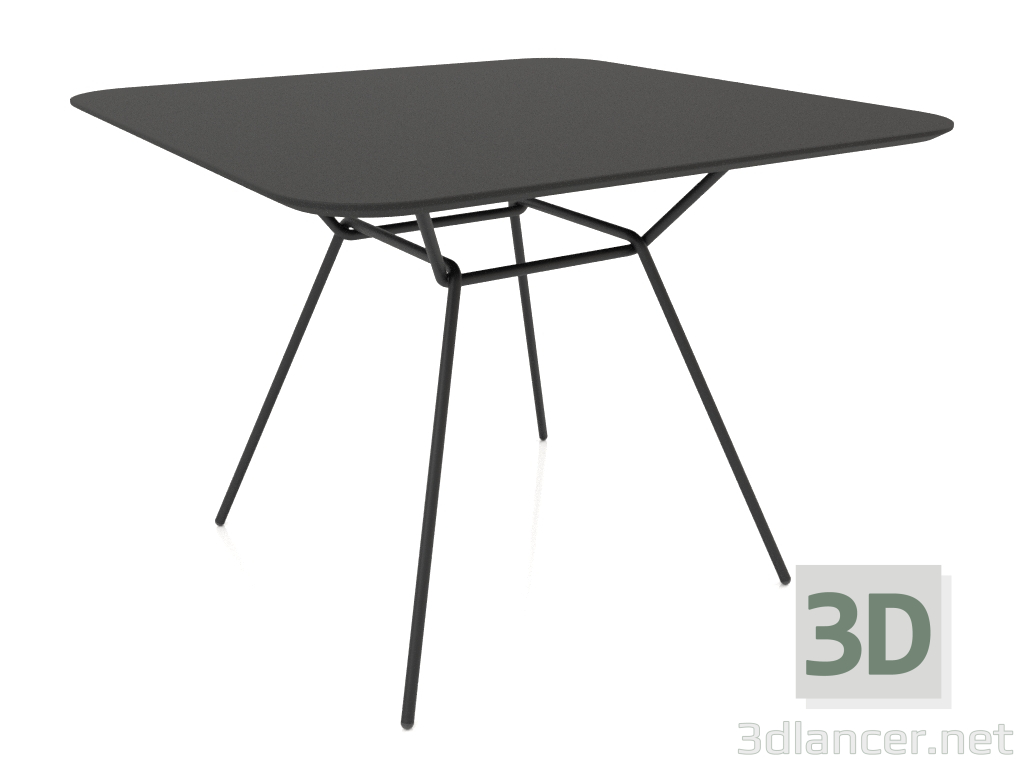 3 डी मॉडल डाइनिंग टेबल 100x100 - पूर्वावलोकन