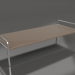 modèle 3D Table basse 153 avec un plateau en aluminium (Bronze) - preview