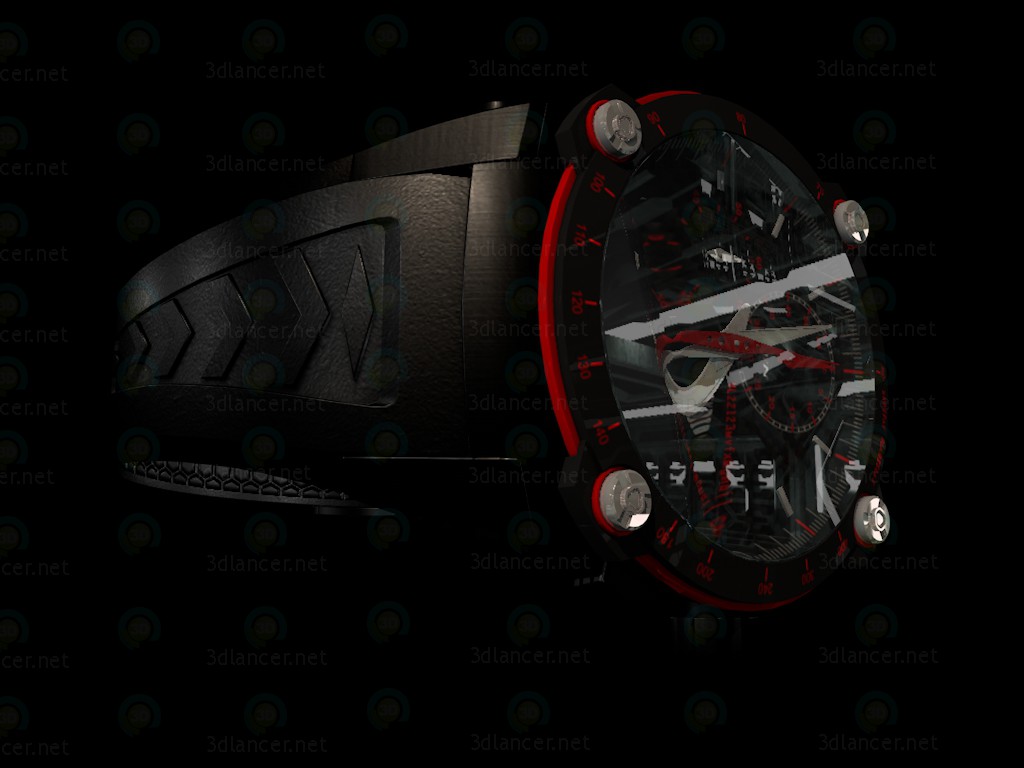 Uhr - Uhren 3D-Modell kaufen - Rendern