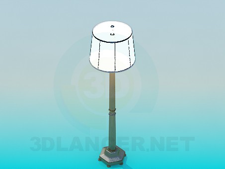 3d model Lámpara de pie - vista previa