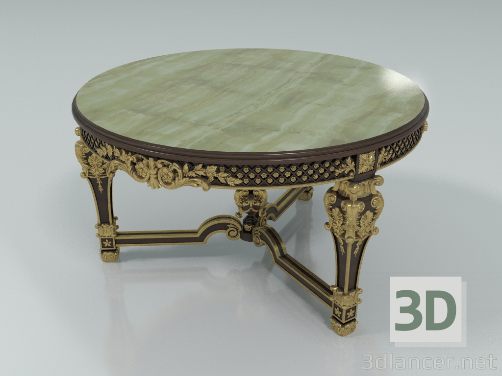3D Modell Runder Tisch (Art. 14101) - Vorschau