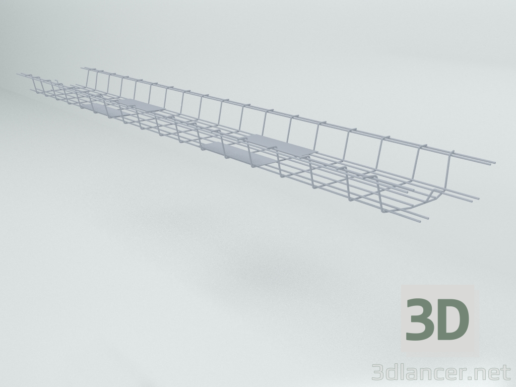 Modelo 3d Bandeja de cabos SOD20 - preview