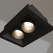 modello 3D Lampada MS-ORIENT-BUILT-TURN-TC-S67x90-5W Day4000 (BK-BK, 30 gradi, 230V) - anteprima
