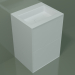 modello 3D Lavabo con cassetti (03UC36401, Glacier White C01, L 60, P 50, H 85 cm) - anteprima