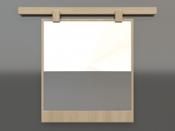 Mirror ZL 13 (600x500, wood white)