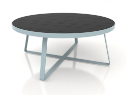 Round dining table Ø175 (DEKTON Domoos, Blue gray)