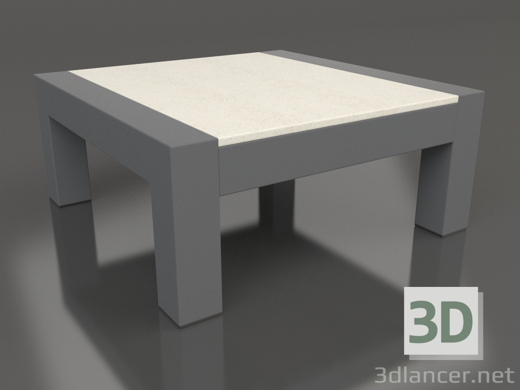 3d model Side table (Anthracite, DEKTON Danae) - preview