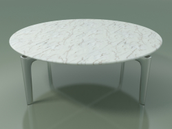Table ronde 6717 (H 28,5 - Ø84 cm, marbre, LU1)