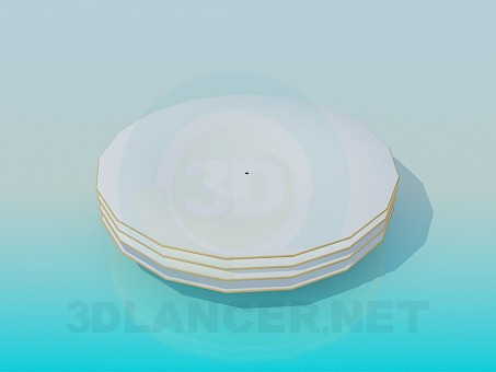 3d model Plates - preview