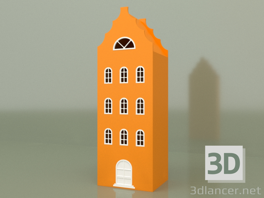 3D modeli Gardırop ev XL-9 (Mango) - önizleme