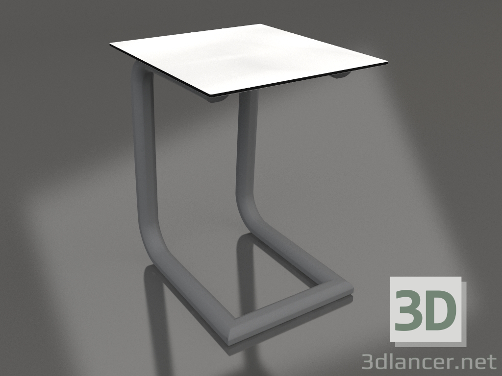 3D modeli Yan Sehpa C (Antrasit) - önizleme