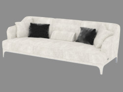 Das Sofa ist modern gerade Oscar (262х98х89)