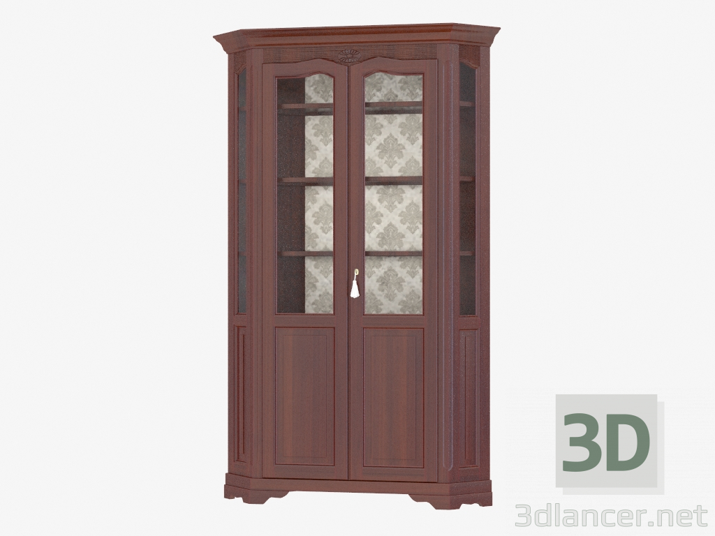 3 डी मॉडल शोकेस कोणीय दो दरवाजे FS1105 - पूर्वावलोकन