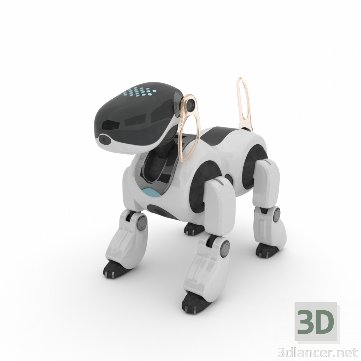 modèle 3D de Aibo acheter - rendu