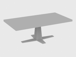 Mesa de comedor RIM TABLE RECTANGULAR (220x110xH76)