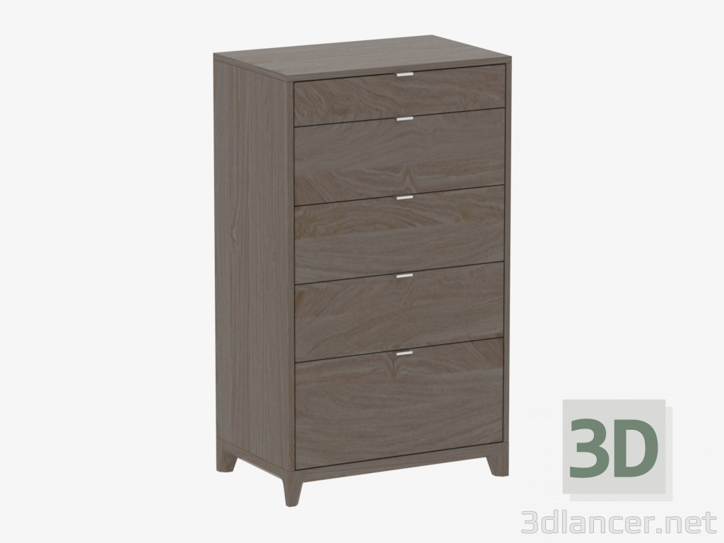 3d model High cabinet CASE (IDC022107000) - preview