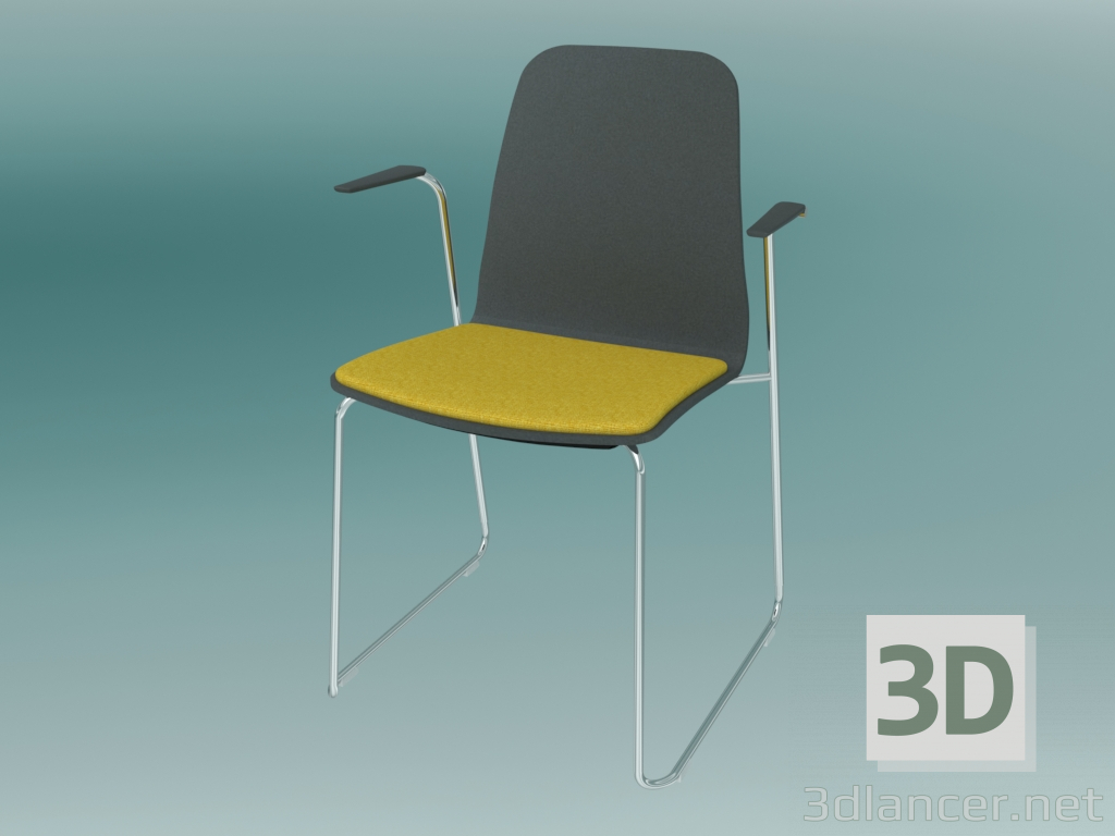 modèle 3D Chaise visiteur (K21V3 2P) - preview