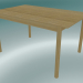 3 डी मॉडल टेबल रैखिक लकड़ी (140х85 सेमी) - पूर्वावलोकन