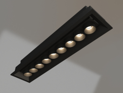Lampe MS-ORIENT-BUILT-TURN-TC-S67x300-20W Warm3000 (BK-BK, 30 degrés, 230V)