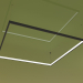 3D Modell Leuchte KVADRATO DENTRO (2565 mm) - Vorschau