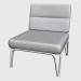 3D modeli Orta koltuk merkezi koltuk Stackable 9220 92270 - önizleme
