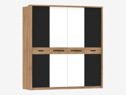 Шкаф гардеробный 4D (TYPE MOAS02)