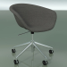 3D modeli Sandalye 4239 (5 tekerlekli, döner, döşemeli f-1221-c0134) - önizleme