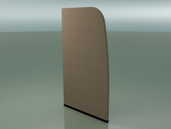 Panel with curved profile 6411 (167.5 x 94.5 cm, solid)