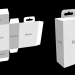 3d Пакет 3D-картон (коробка або сумка) модель купити - зображення