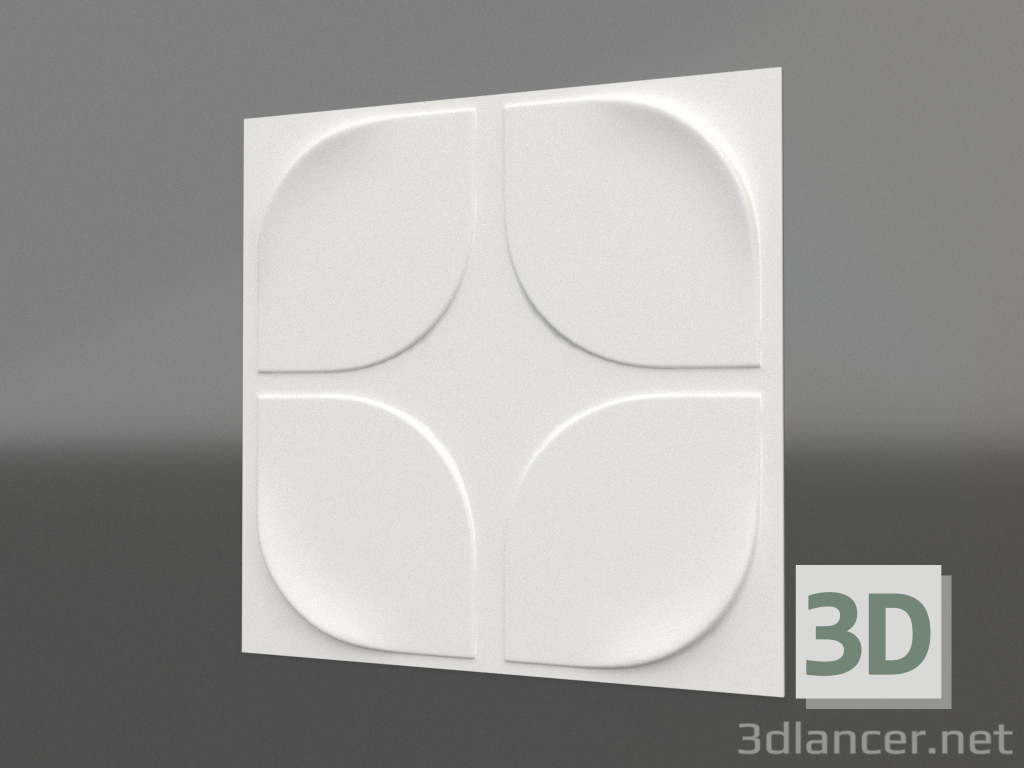 3D modeli 3 boyutlu panel M-20 - önizleme