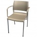 3d model Stackable chair with armrests - preview