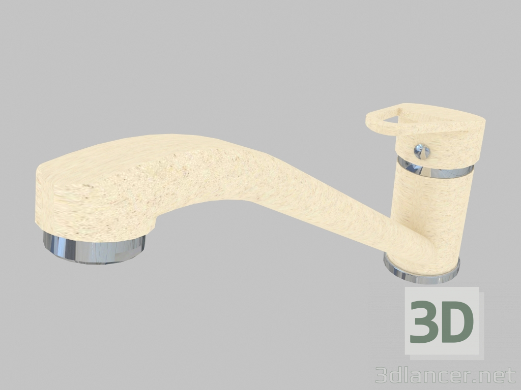 modello 3D Miscelatore per lavello - sabbia Nemezia (BEN 760M) - anteprima